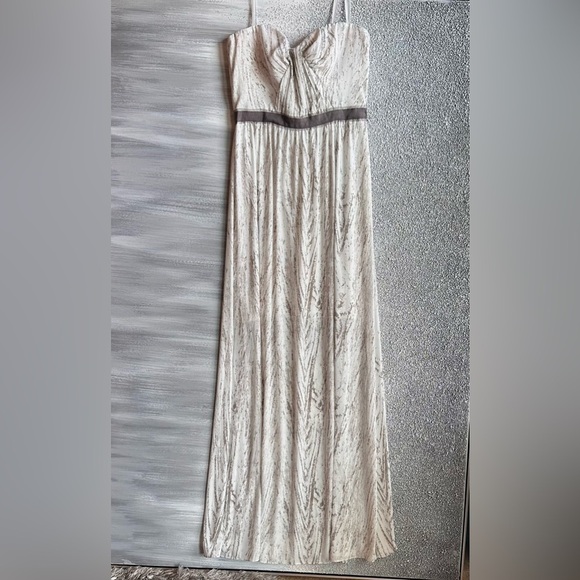 BCBGMaxAzria White Strapless Sundress Cocktail - Picture 9 of 9